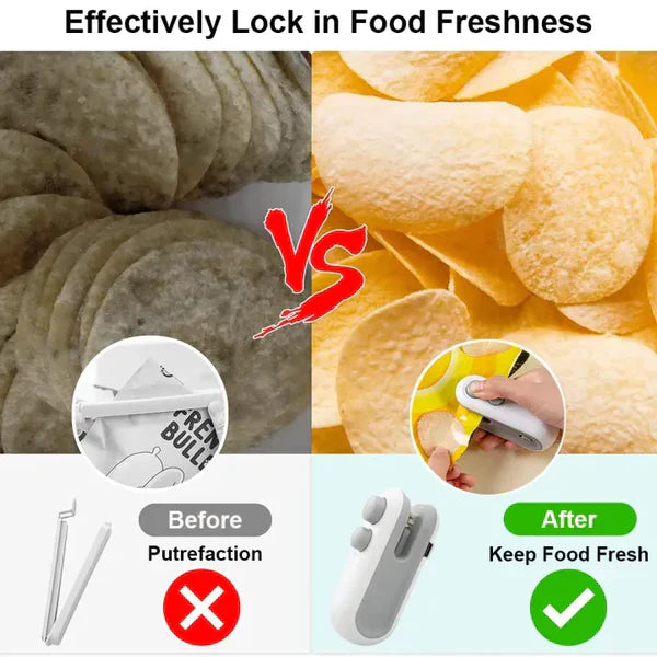 2-in-1 Rechargeable Heat Sealer & Cutter