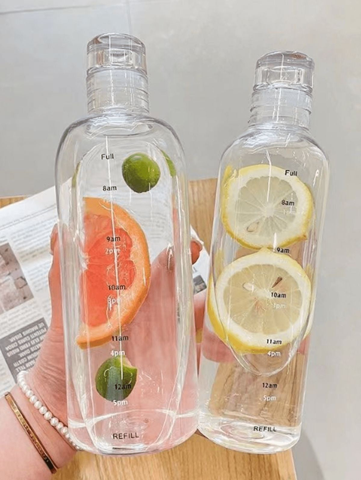 Cute Transparent Bottle. Easy to Carry. Article:1701